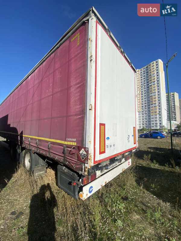 Тентованный борт (штора) - полуприцеп Krone Profi Liner 2008 в Киеве фото 11 Тентованный борт (штора) - полуприцеп Krone Profi Liner 2008 в Киеве