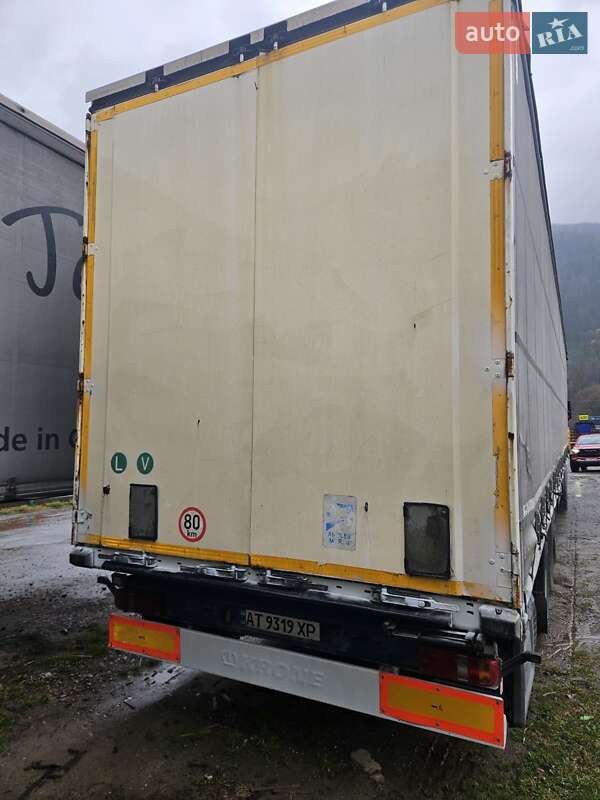 Тентований борт (штора) - напівпричіп Krone Profi Liner 2011 в Івано-Франківську