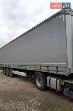 Тентований борт (штора) - напівпричіп Krone Profi Liner 2012 в Городку