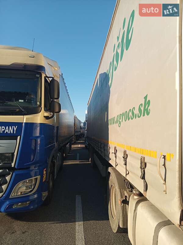 Тентованный борт (штора) - полуприцеп Krone Profi Liner 2009 в Ужгороде