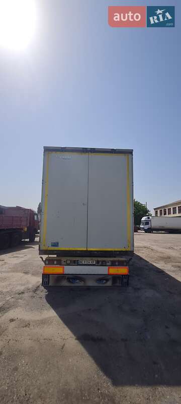 Тентованный борт (штора) - полуприцеп Krone SAF 2011 в Новом Буге