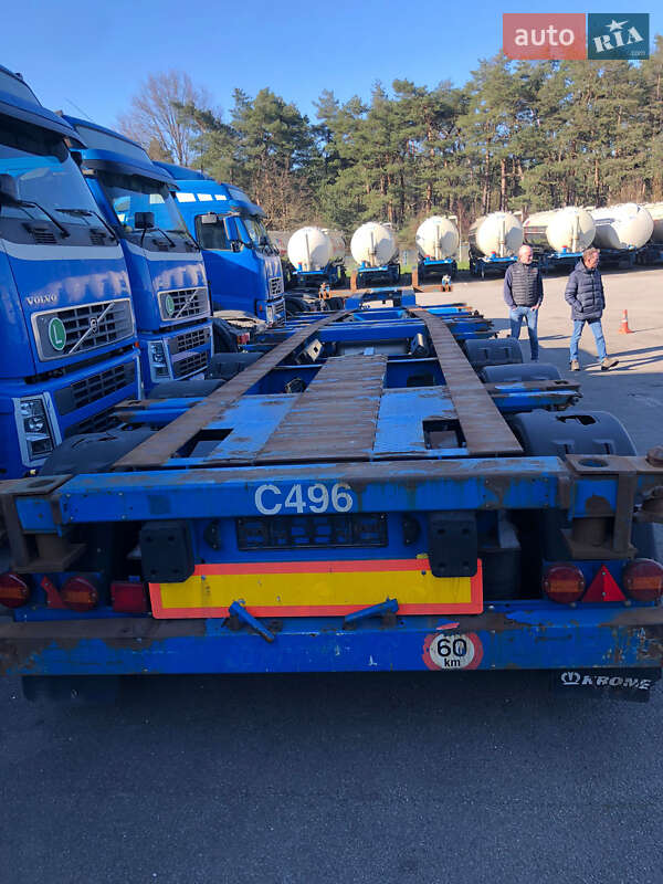 Контейнеровоз напівпричіп Krone SAF 2010 в Іршаві фото 4 Контейнеровоз напівпричіп Krone SAF 2010 в Іршаві