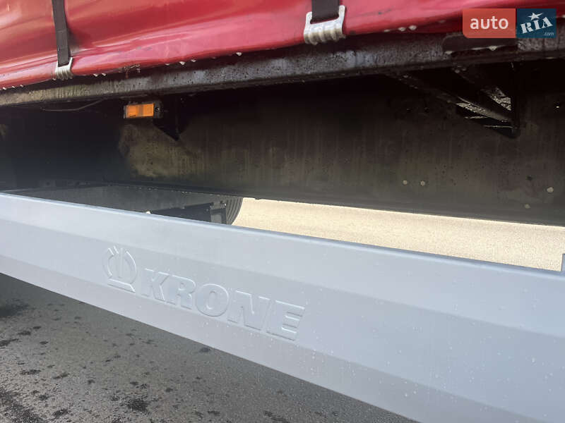 Тентований борт (штора) - напівпричіп Krone SAF 2012 в Вінниці