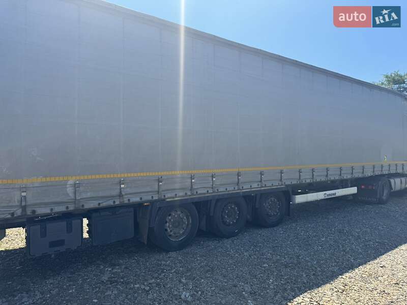 Тентований борт (штора) - напівпричіп Krone SAF 2013 в Тячеві