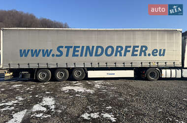 Тентований борт (штора) - напівпричіп Krone SAF 2014 в Іршаві