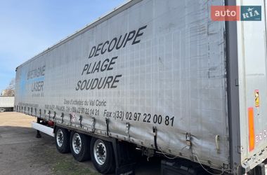 Тентований борт (штора) - напівпричіп Krone SAF 2009 в Білгороді-Дністровському