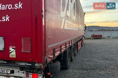 Тентованный борт (штора) - полуприцеп Krone SAF 2014 в Хусте