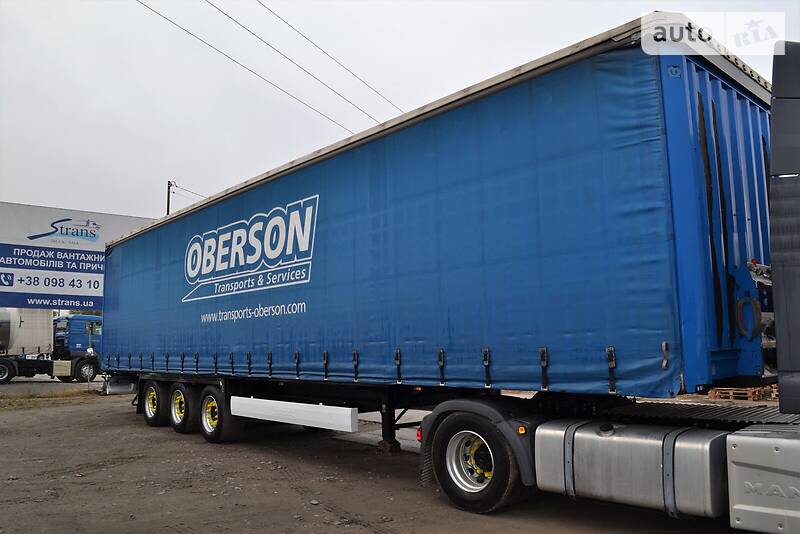 Тентованный борт (штора) - полуприцеп Krone SD 27 2011 в Львове фото 3 Тентованный борт (штора) - полуприцеп Krone SD 27 2011 в Львове