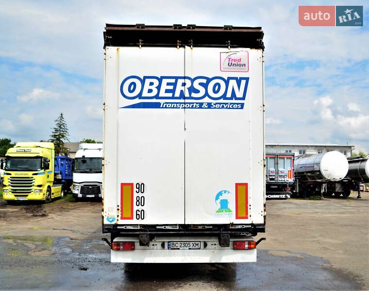 Тентований борт (штора) - напівпричіп Krone SD 27 2010 в Львові