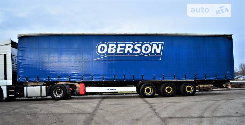 Тентованный борт (штора) - полуприцеп Krone SD 27 2011 в Львове