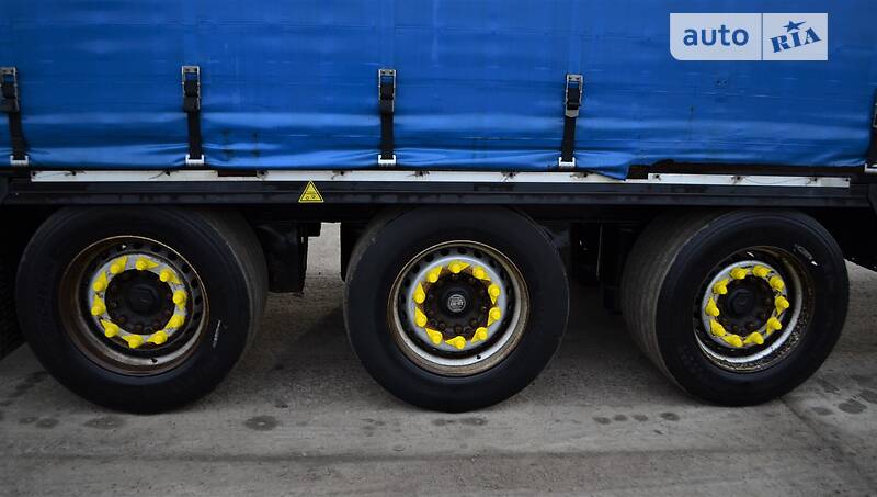 Тентованный борт (штора) - полуприцеп Krone SD 27 2011 в Львове