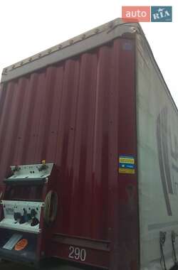Тентованный борт (штора) - полуприцеп Krone SD 27 2014 в 