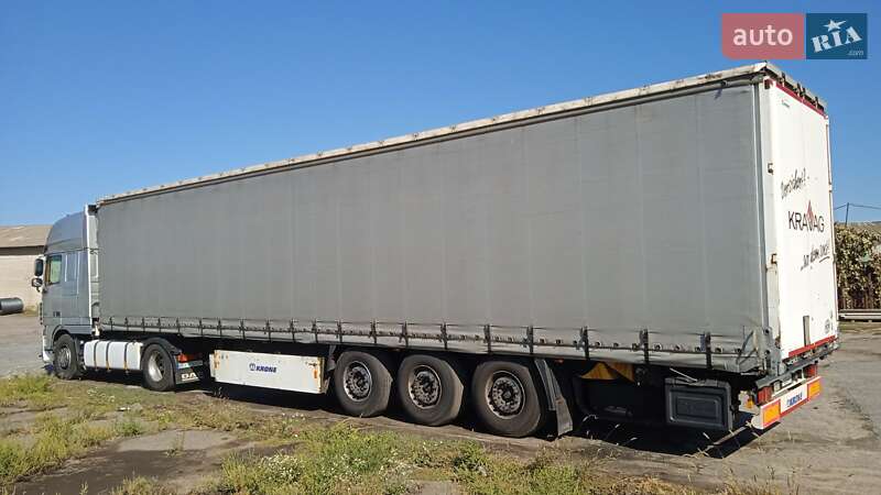 Тентованный борт (штора) - полуприцеп Krone SD 27 2011 в Полтаве