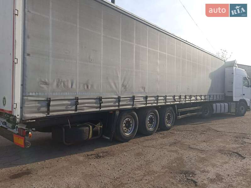Тентованный борт (штора) - полуприцеп Krone SD 27 2011 в Одессе