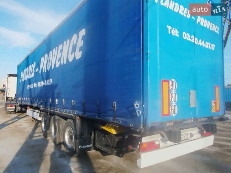 Тентованный борт (штора) - полуприцеп Krone SD 27 2008 в Одессе фото 7 Тентованный борт (штора) - полуприцеп Krone SD 27 2008 в Одессе