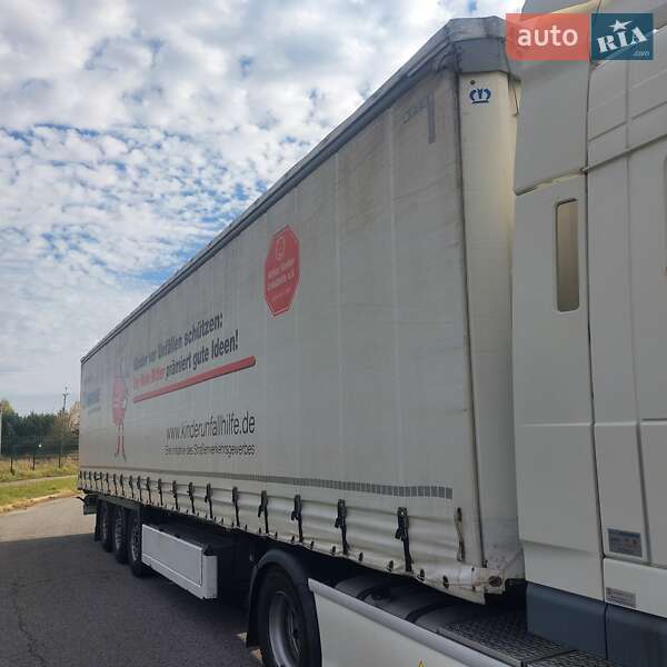 Бортовой полуприцеп Krone SD 27 2012 в 