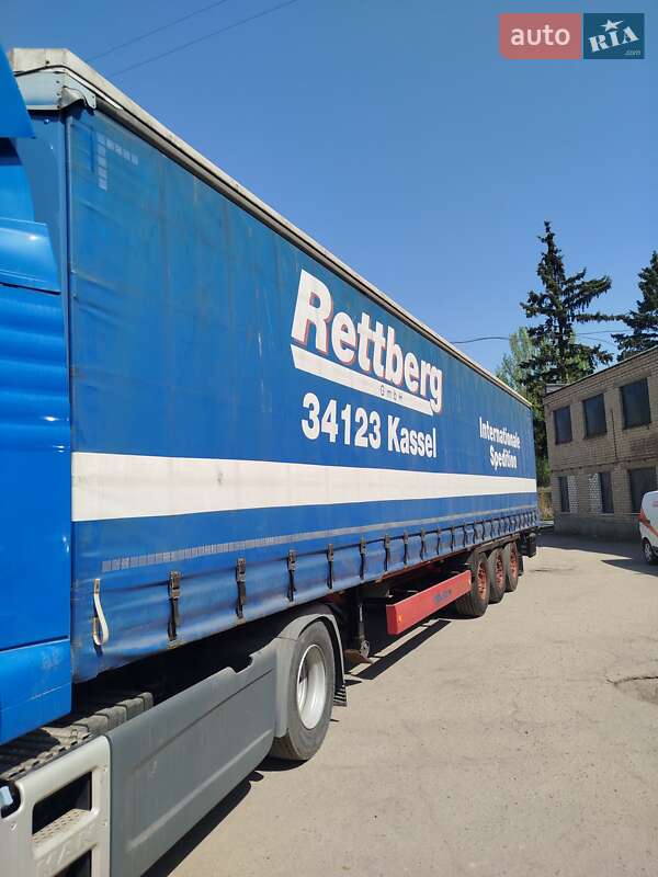 Тентованный борт (штора) - полуприцеп Krone SD 27 2013 в Запорожье фото 7 Тентованный борт (штора) - полуприцеп Krone SD 27 2013 в Запорожье