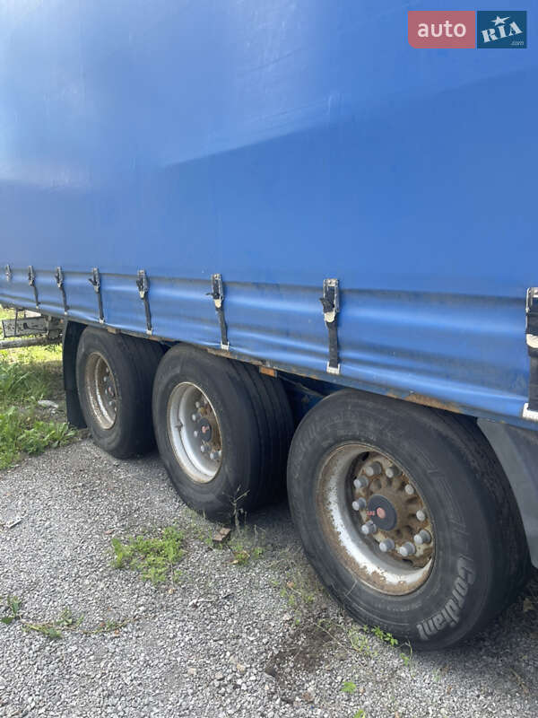 Тентованный борт (штора) - полуприцеп Krone SD 27 2011 в Каменском