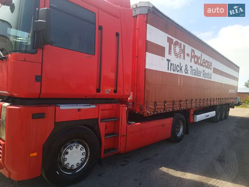 Тентованный борт (штора) - полуприцеп Krone SD 27 2008 в Владимире