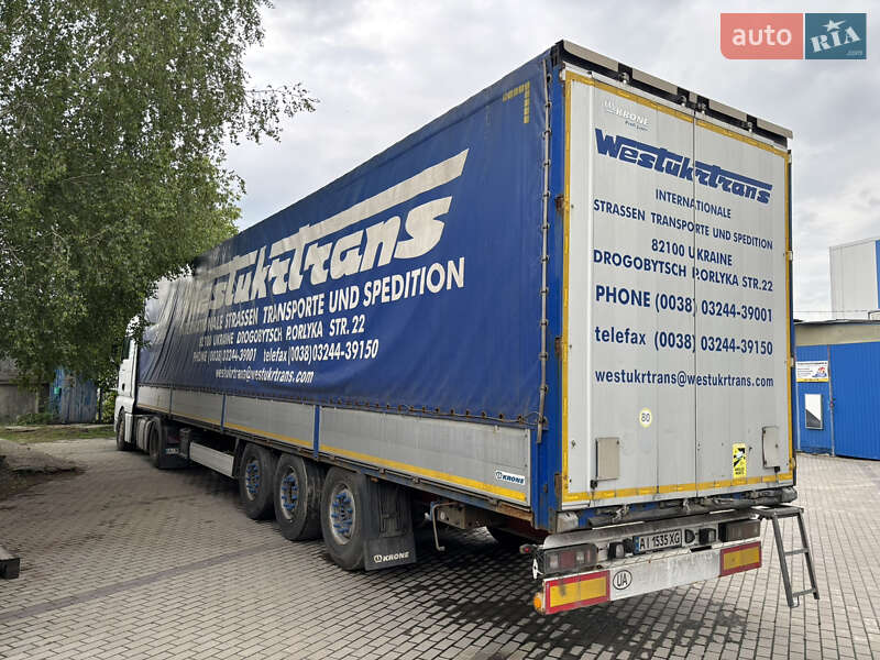 Тентованный борт (штора) - полуприцеп Krone SD 27 2013 в Белой Церкви фото 2 Тентованный борт (штора) - полуприцеп Krone SD 27 2013 в Белой Церкви