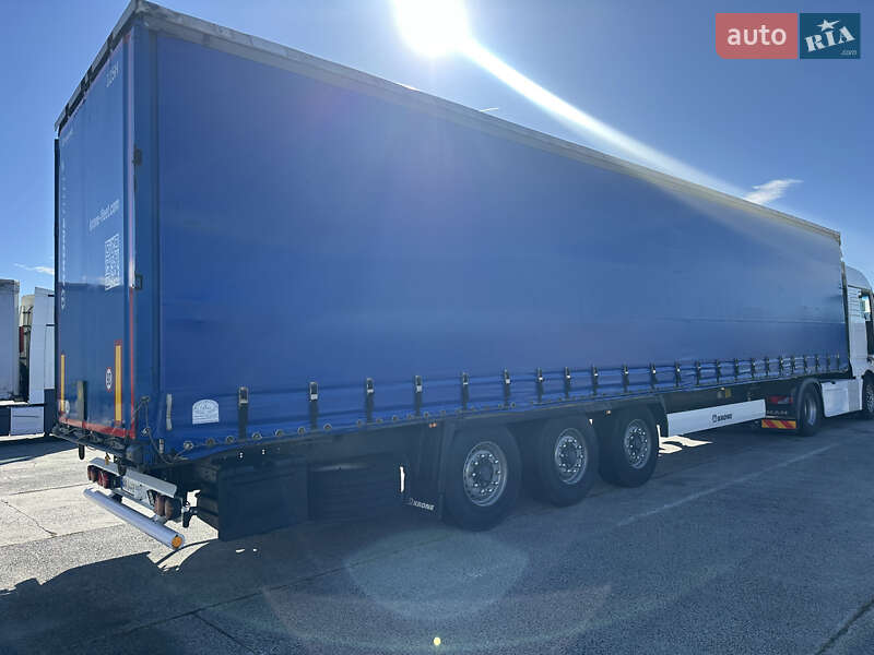 Тентованный борт (штора) - полуприцеп Krone SD 27 2014 в Фастове