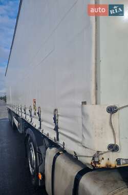 Тентованный борт (штора) - полуприцеп Krone SD 27 2008 в 