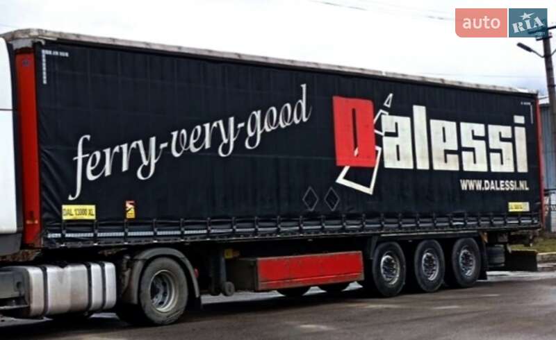 Тентований борт (штора) - напівпричіп Krone SD 27 2013 в Білій Церкві