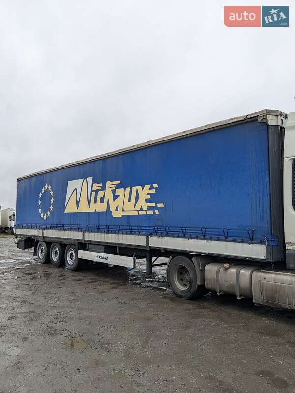 Тентованный борт (штора) - полуприцеп Krone SD 27 2010 в Рава-Русской