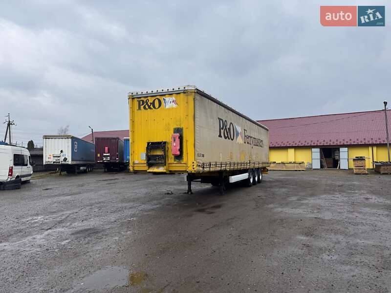Тентований борт (штора) - напівпричіп Krone SD 27 2004 в Чернівцях