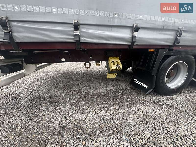 Тентований борт (штора) - напівпричіп Krone SD 27 2014 в Чернівцях