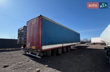 Тентованный борт (штора) - полуприцеп Krone SD 27 2000 в Киеве