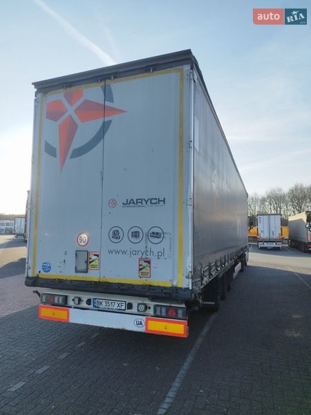 Тентованный борт (штора) - полуприцеп Krone SD 27 2012 в Ровно