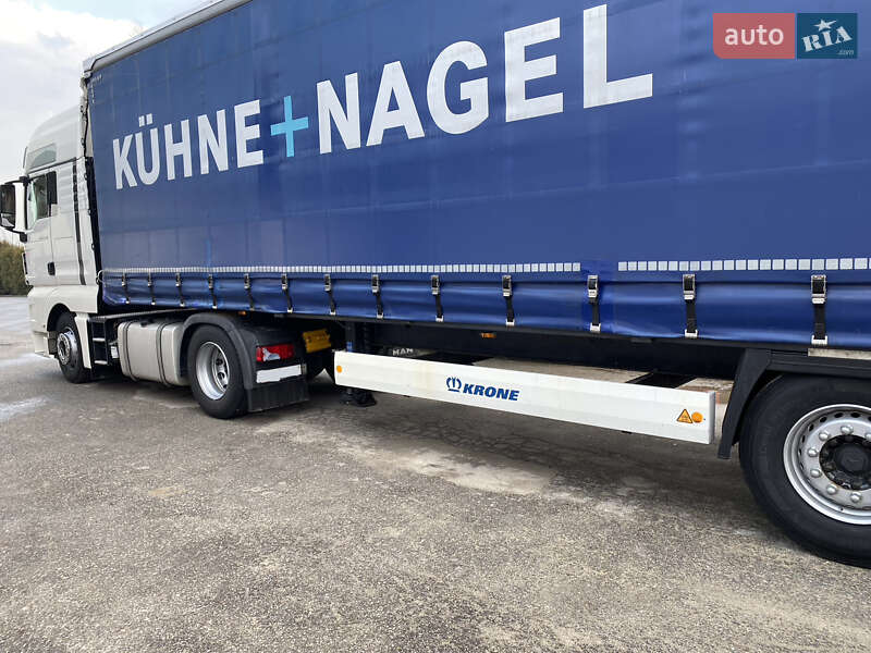 Тентованный борт (штора) - полуприцеп Krone SD 2012 в Ивано-Франковске