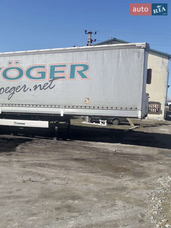 Тентованный борт (штора) - полуприцеп Krone SD 2015 в Кропивницком