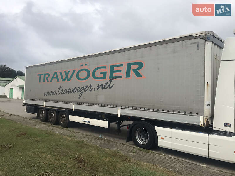 Тентованный борт (штора) - полуприцеп Krone SD 2015 в Кропивницком