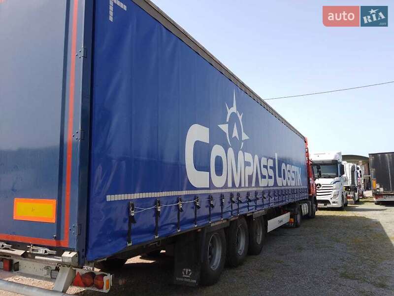 Тентованный борт (штора) - полуприцеп Krone SD 2015 в Макарове фото 5 Тентованный борт (штора) - полуприцеп Krone SD 2015 в Макарове