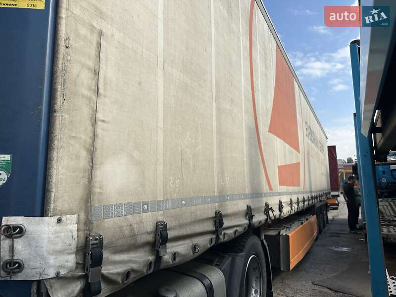 Тентованный борт (штора) - полуприцеп Krone SD 2015 в Киеве фото 9 Тентованный борт (штора) - полуприцеп Krone SD 2015 в Киеве