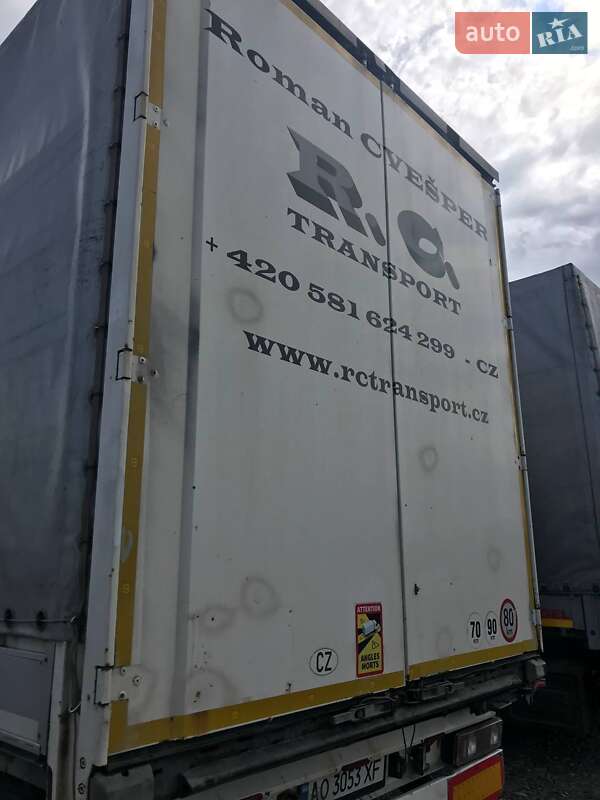 Тентованный борт (штора) - полуприцеп Krone SD 2013 в Мукачево