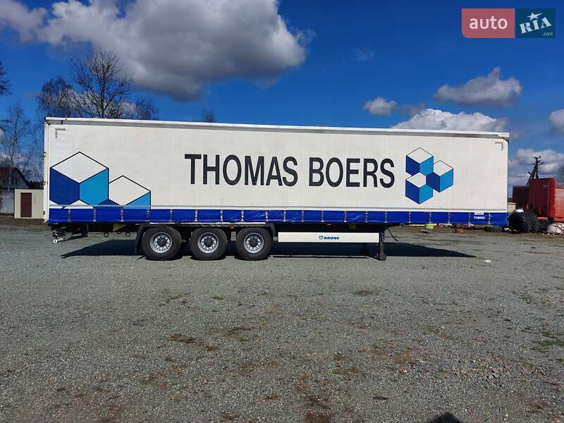 Тентованный борт (штора) - полуприцеп Krone SD 2017 в Киеве