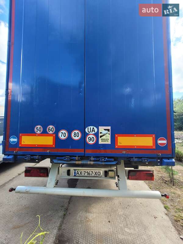 Тентованный борт (штора) - полуприцеп Krone SD 2011 в Харькове