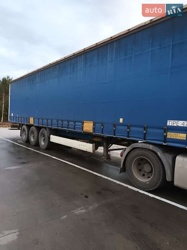 Тентованный борт (штора) - полуприцеп Krone SD 2006 в Каменец-Подольском