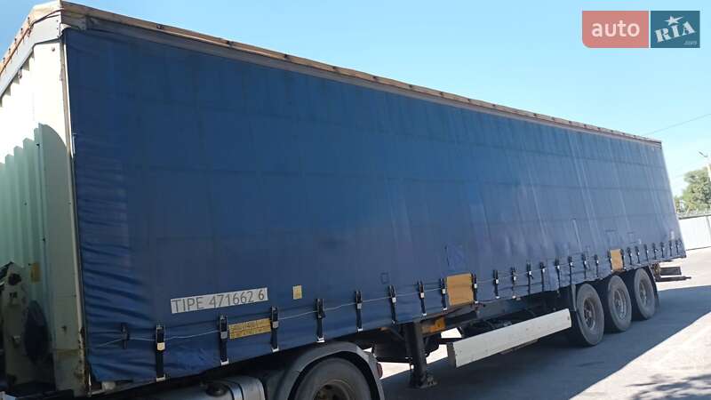 Тентованный борт (штора) - полуприцеп Krone SD 2006 в Каменец-Подольском