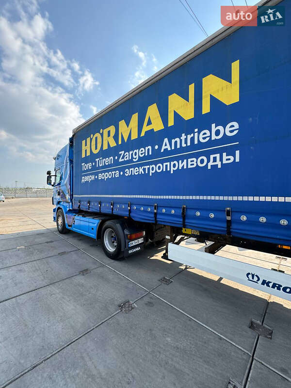 Тентованный борт (штора) - полуприцеп Krone SD 2012 в Одессе