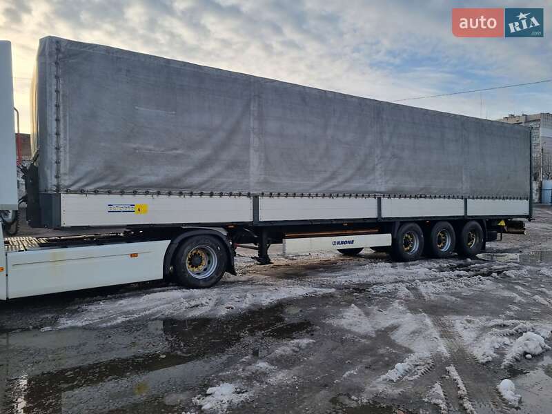 Тентований борт (штора) - напівпричіп Krone SD 2008 в Смілі фото 2 Тентований борт (штора) - напівпричіп Krone SD 2008 в Смілі