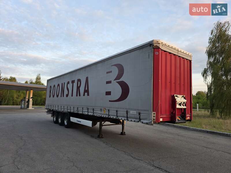 Тентованный борт (штора) - полуприцеп Krone SD 2014 в Ковеле