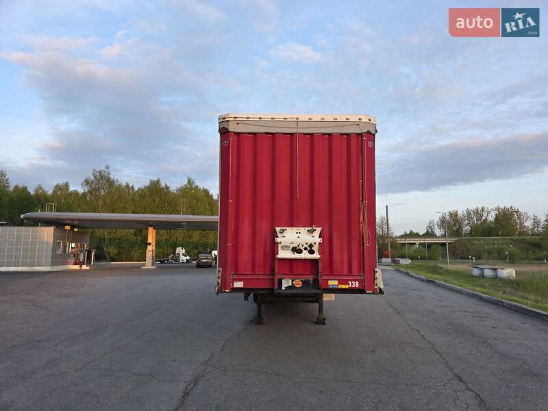 Тентованный борт (штора) - полуприцеп Krone SD 2014 в Ковеле