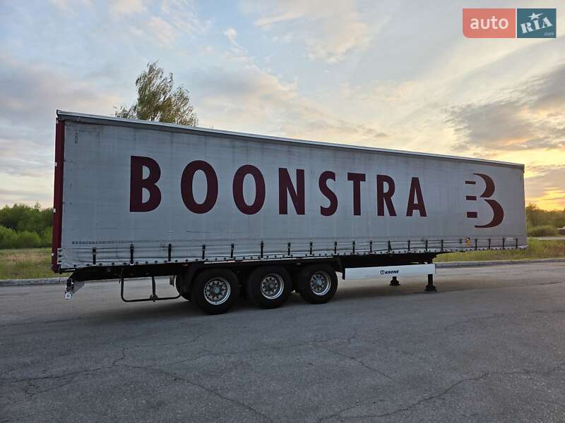 Тентованный борт (штора) - полуприцеп Krone SD 2014 в Ковеле