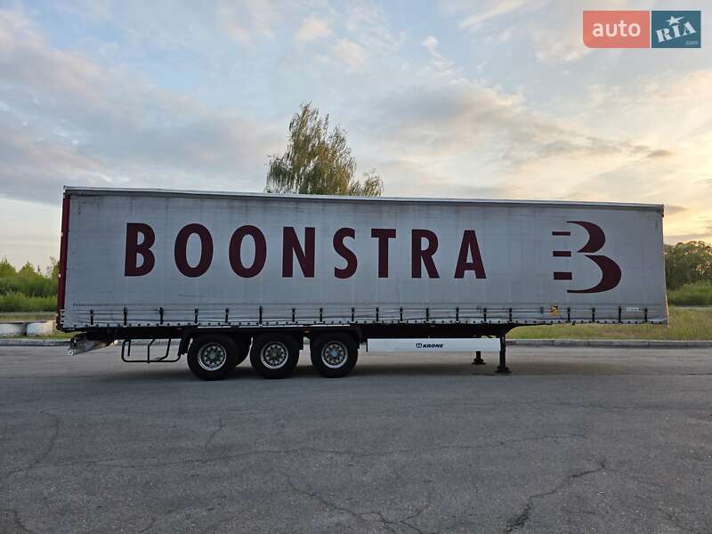 Тентованный борт (штора) - полуприцеп Krone SD 2014 в Ковеле