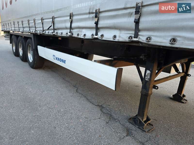 Тентованный борт (штора) - полуприцеп Krone SD 2014 в Ковеле