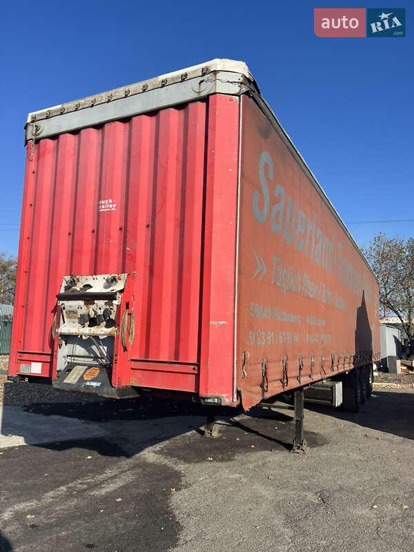 Тентованный борт (штора) - полуприцеп Krone SD 2008 в Черкассах фото 2 Тентованный борт (штора) - полуприцеп Krone SD 2008 в Черкассах